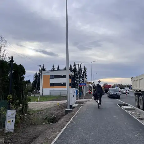 Przebudowa ul. Warszawskiej w Rzeszowie [listopad 2023] - fot 6